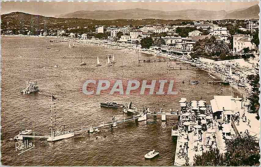 CPM La Cote d'Azur Juan les Pins vue generale 