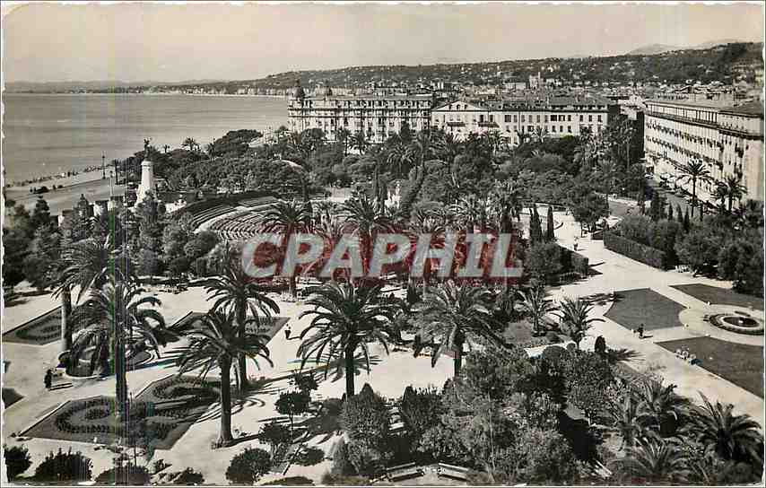 CPM Nice les Jardins Albert 1er le Theatre de Verdure 