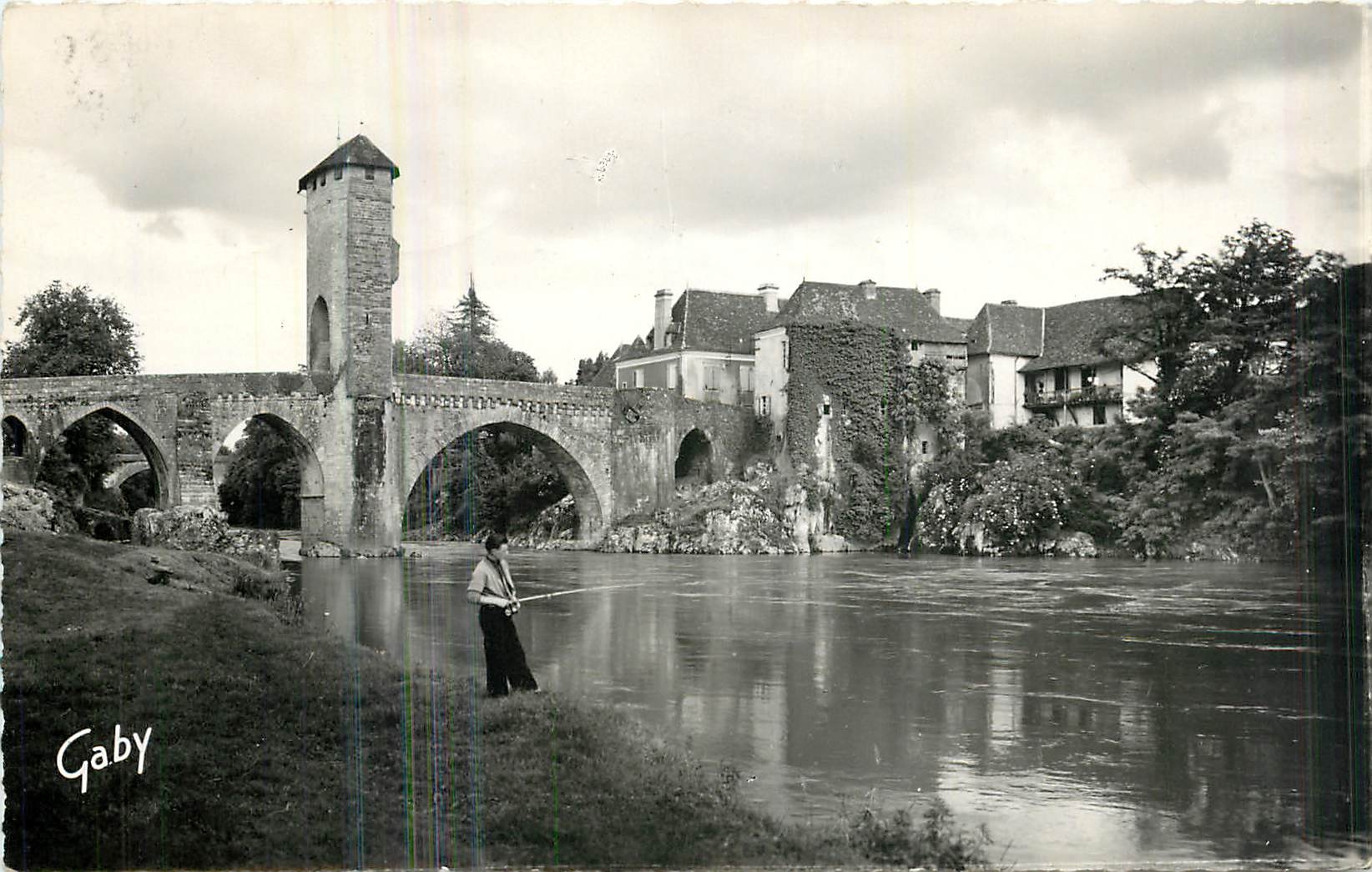 Le Vieux Pont d'Orthez — Basque — éditeur Gaby