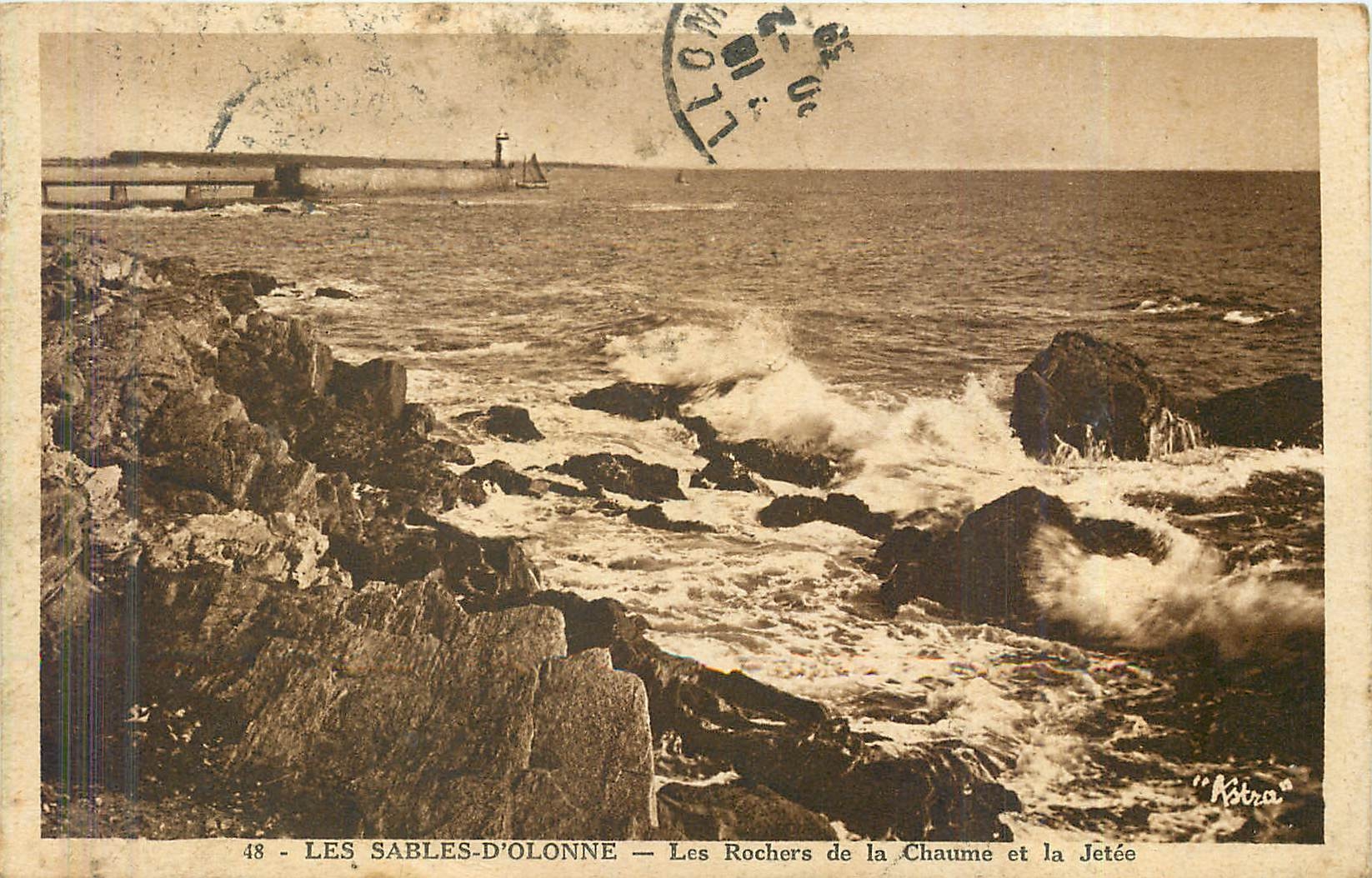 Les Sables-d'Olonne — Les Rochers de la Chaume et la Jetée — Astrea