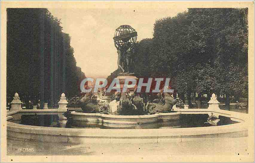 CPA Les Jolis coins de Paris fontaine et avenue de l'observatoire 