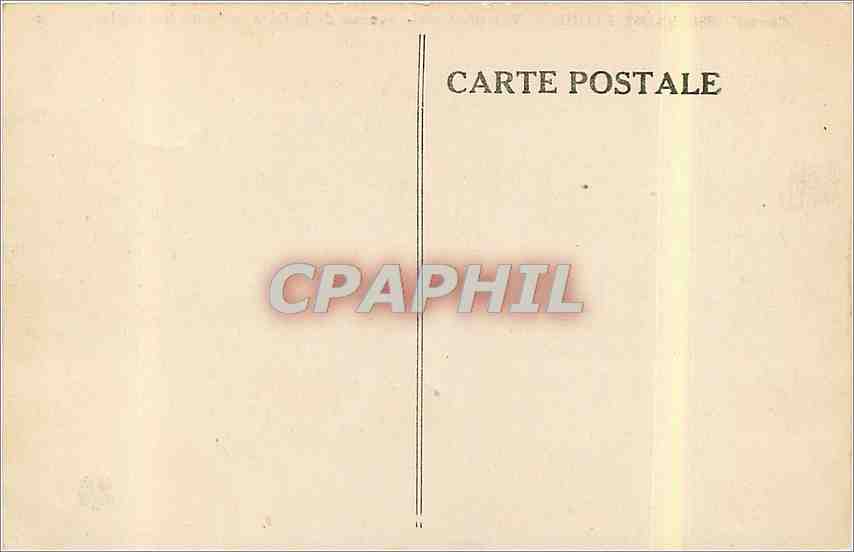 CPA Cantal Saint Flour vue generale avenue de la gare et route nationale  — Rückseite