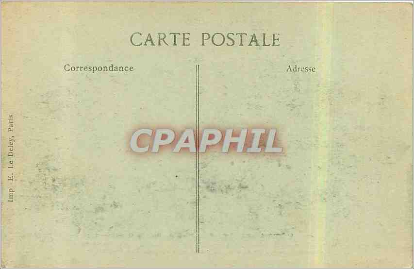 CPA Vitry le Francois porte du pont cote interieur  — Verso