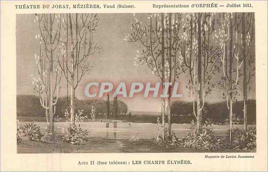 CPA Theatre du Jorat Mezieres Vaud Suisse 