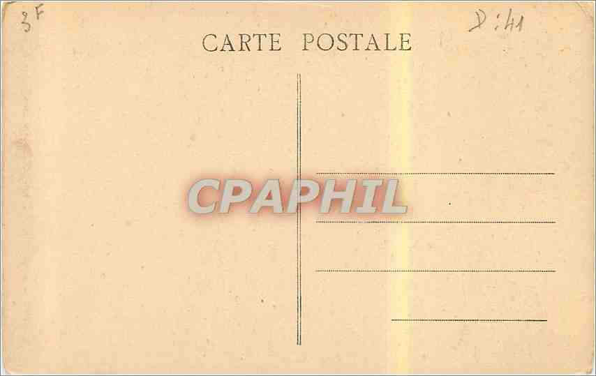 CPA Chateau de Chaumont sur Loire Loir et Cher le Puits  — Rückseite