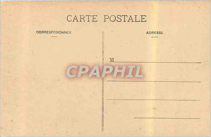 CPA Lourdes Salus Infirmorum de Jules Dechin  — Verso