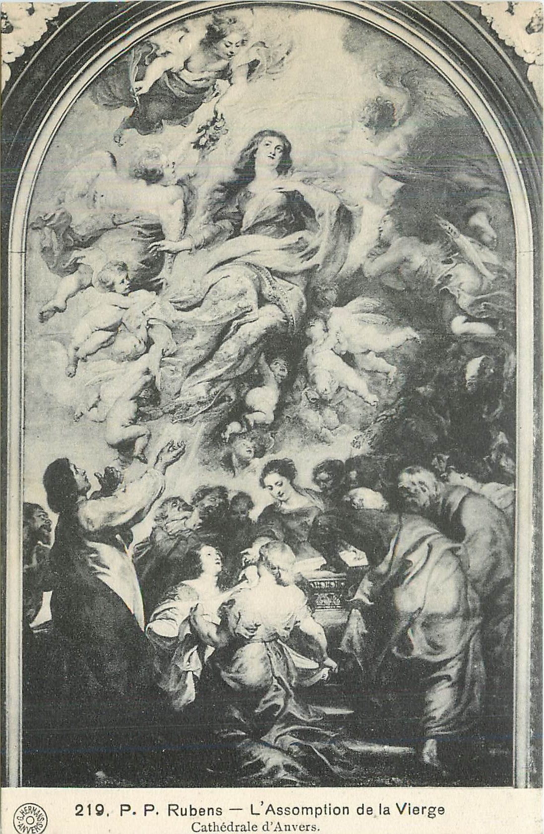 CPA P P Rubens l'Assomption de la Vierge cathedrale d'Anvers 