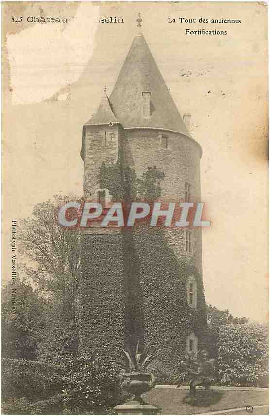 Château-selin — La Tour des anciennes Fortifications — Phototype Vassallen, Nantes