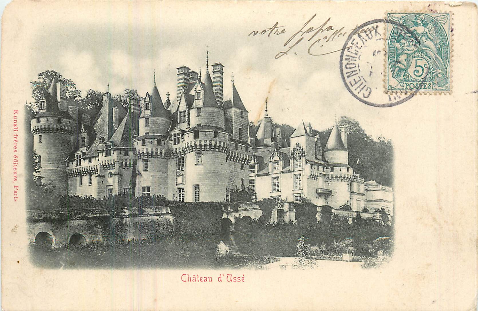 CPA Chateau d'Usse 