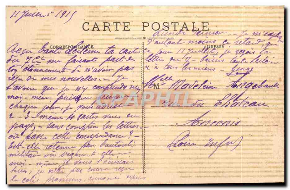 CPA Les Vosges pittoresques La fenaison en montagne TOP — Rückseite