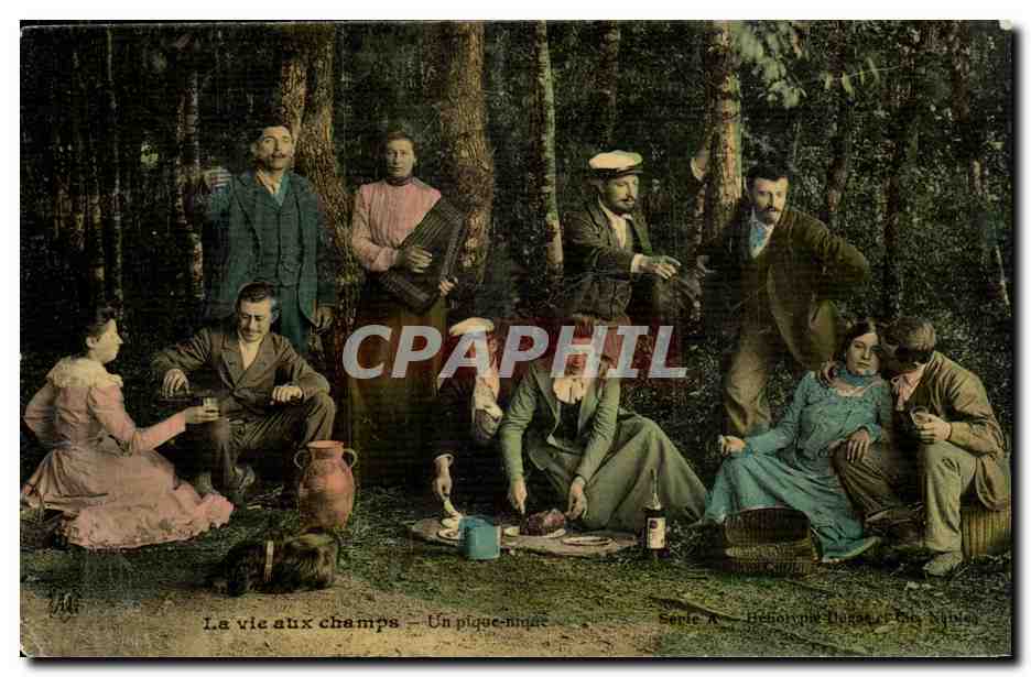 La vie aux champs — Un pique-nique — Héloïse Daguerre & Cie, Série A