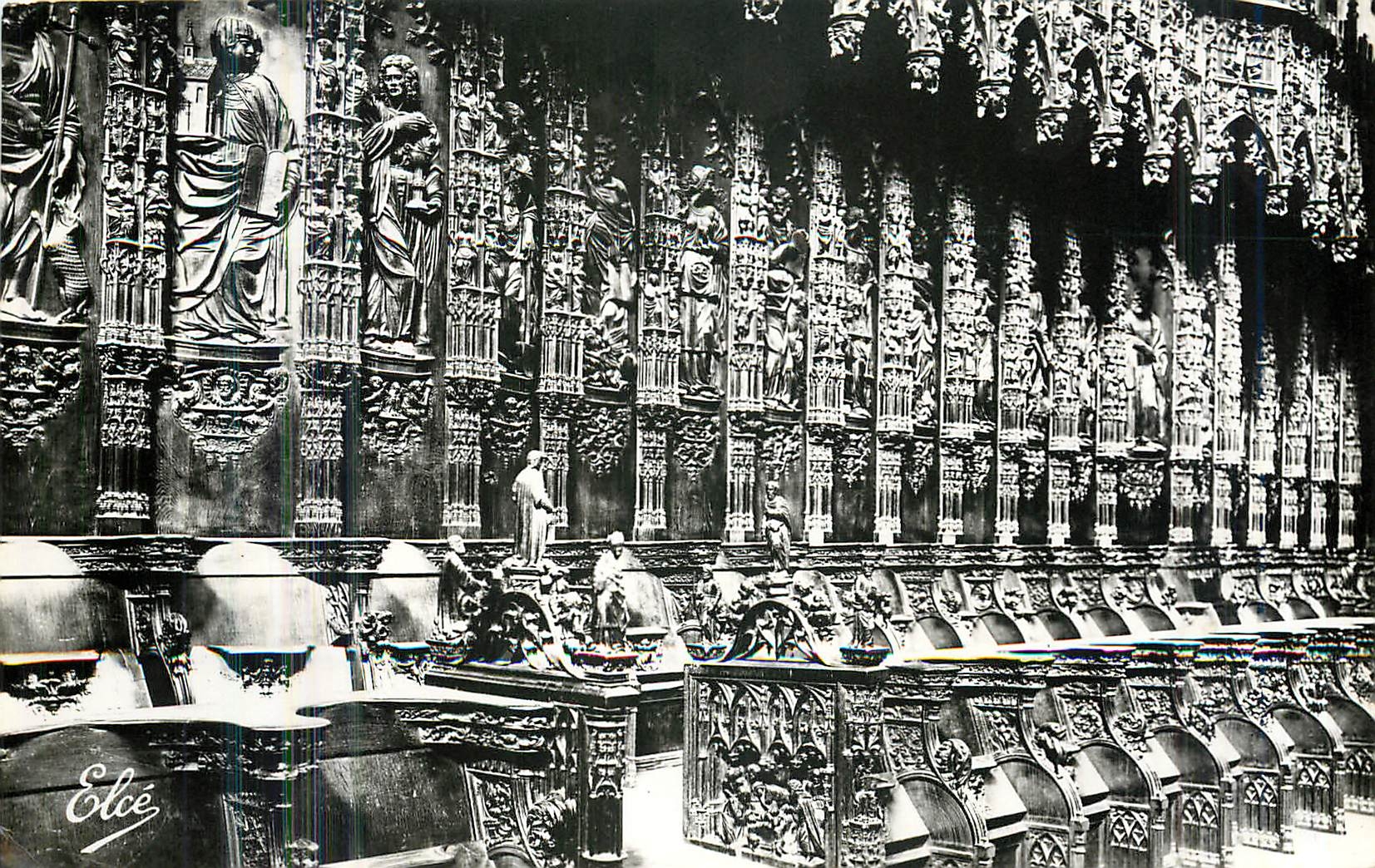 Auch (Gers) — Cathédrale — Stalles et Boiseries Sculptées — L. Chatagneau
