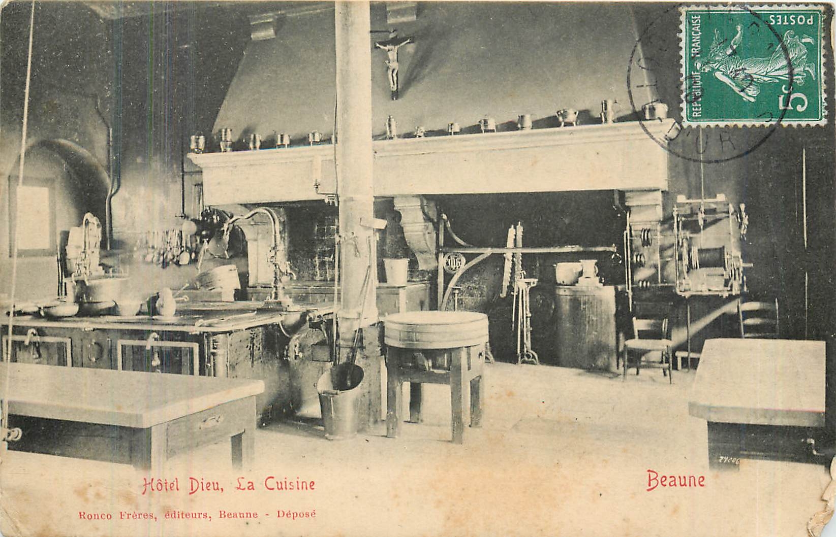 CPA Hotel Dieu La Cuisine Beaune 