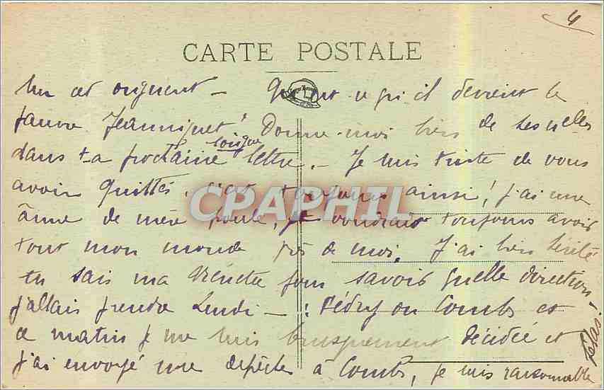 CPA Reliquaire de Saint Bernard erige a Fontaine les Dijon  — Rückseite
