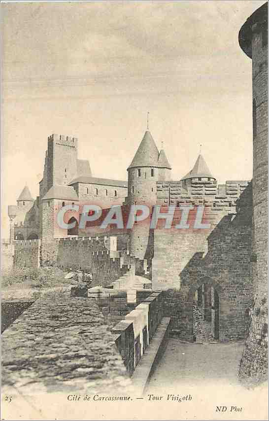 Cité de Carcassonne — Tour Visigoth — ND Phot