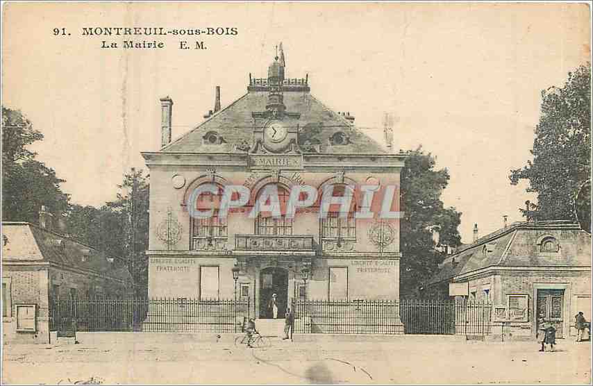 CPA Montreuil sous Bois La Mairie 