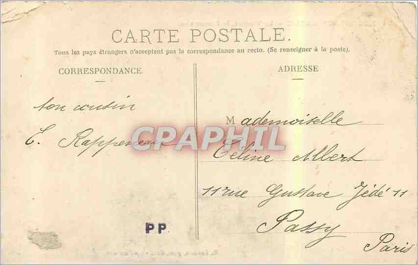 CPA Nogent sur Marne Le Viaduc le Dimanche  — Back