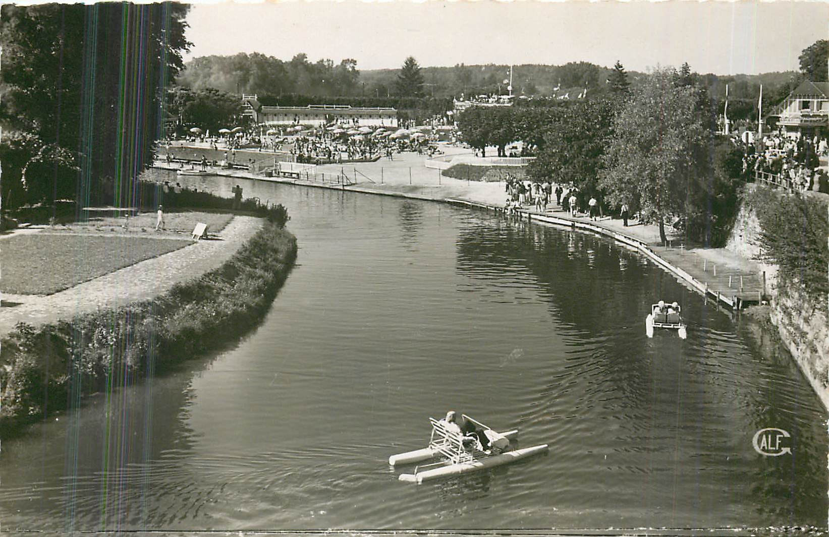 CPM L'Isle Adam S et O Bras du Cabouillet Pedalo
