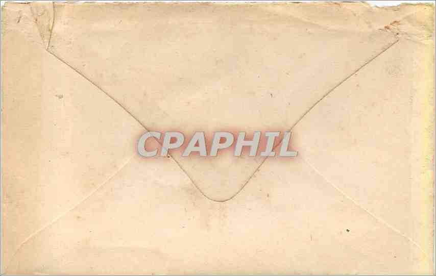 Lettre Louis Coullard Cafe de la Poste Le Havre Semeuse 25c — Rückseite