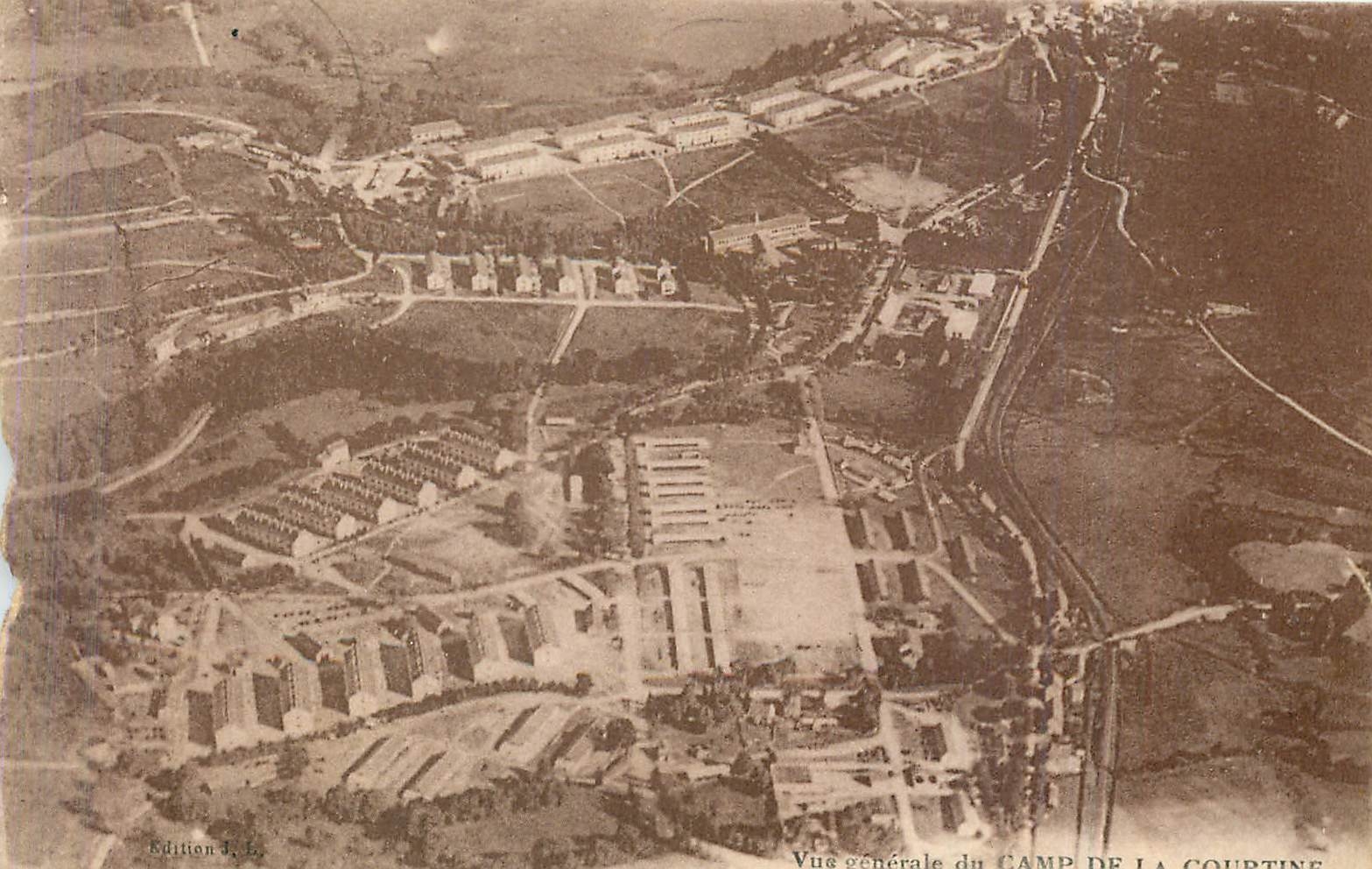 Camp de la Courtine — Vue générale — Édition J. L.
