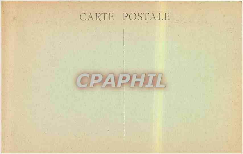 CPA Marseille Chateau d'If Bateau — Verso
