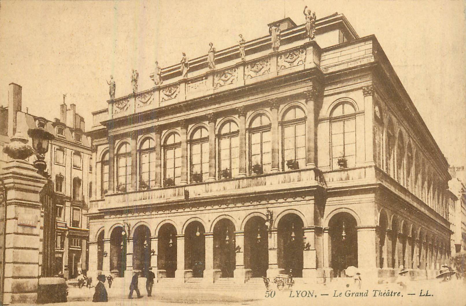 CPA Lyon Le Grand Theatre 