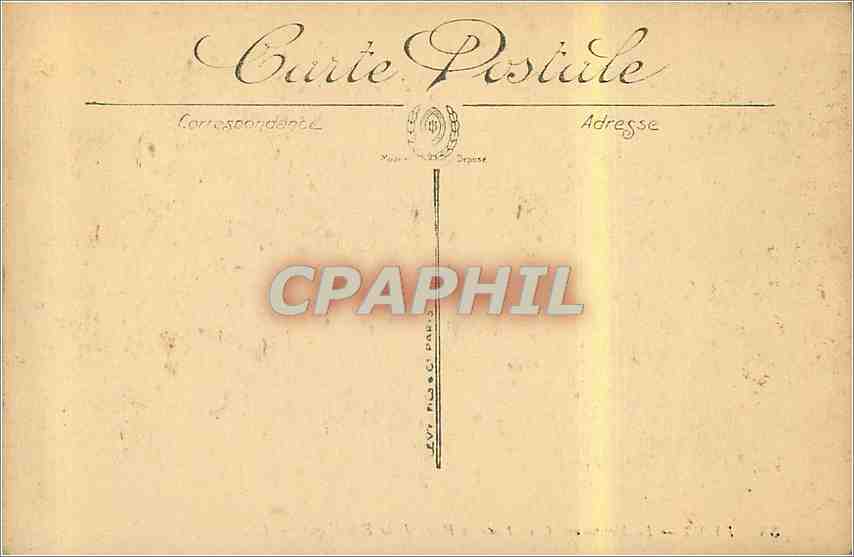 CPA Lyon Le Monument Carnot sur la Place de la Republique  — Verso