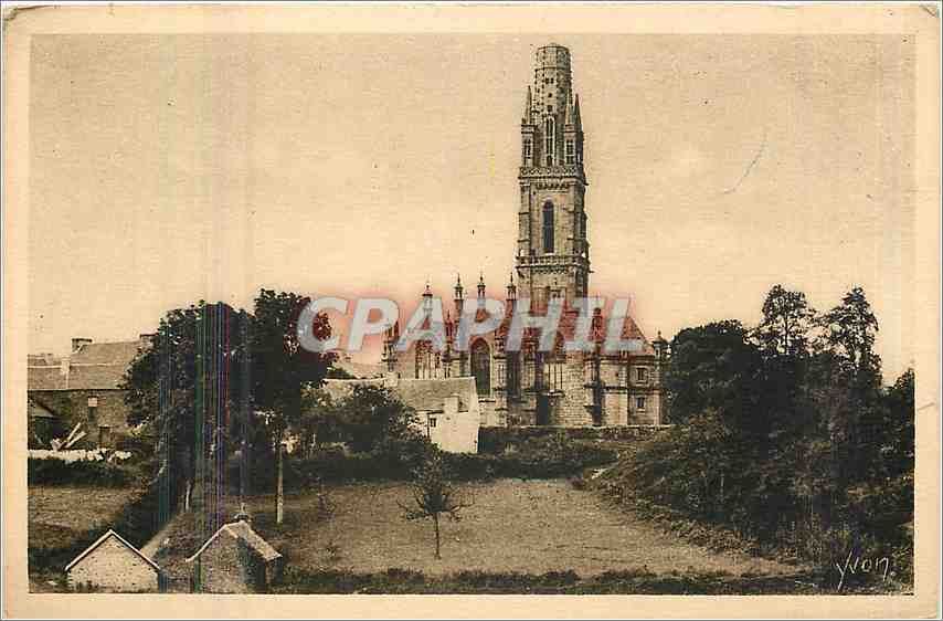 CPA Bretagne Lampaul Finistere Vue generale 