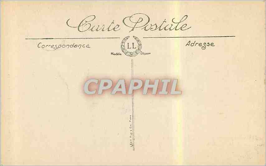 CPA Bordeaux Le Paris du Palais  — Verso