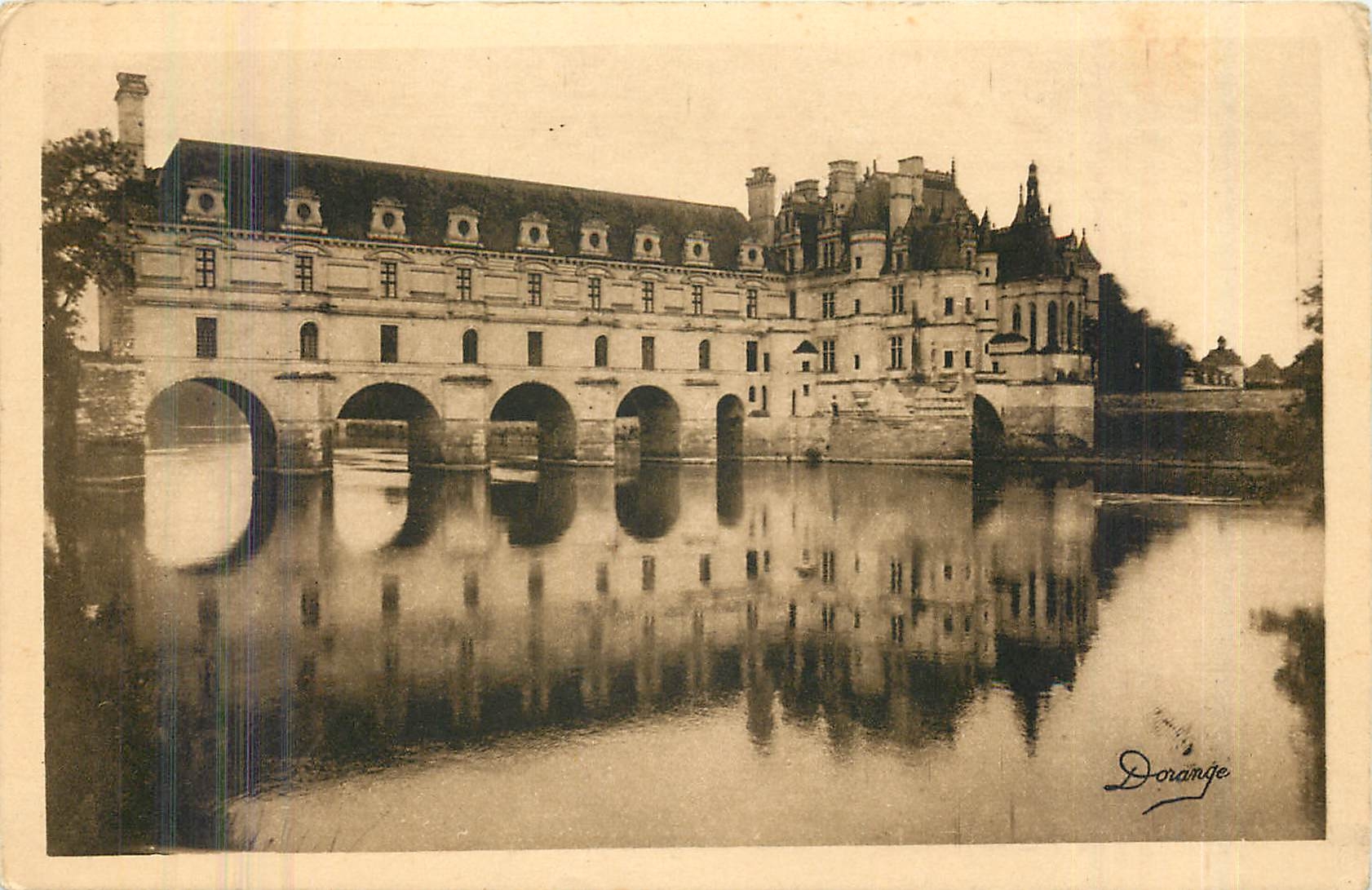 CPA Chenonceaux I et L Le Chateau cote Est Construit par Thomas Bohier 