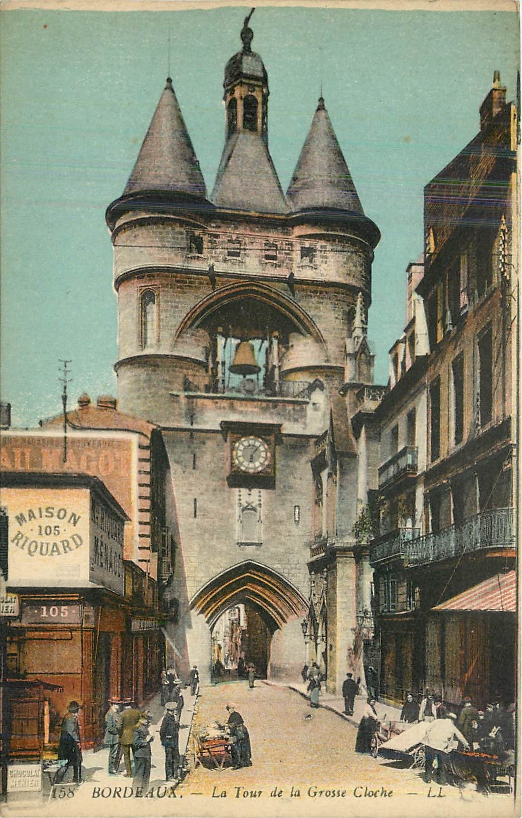 CPA Bordeaux La Tour de la Grosse Cloche 