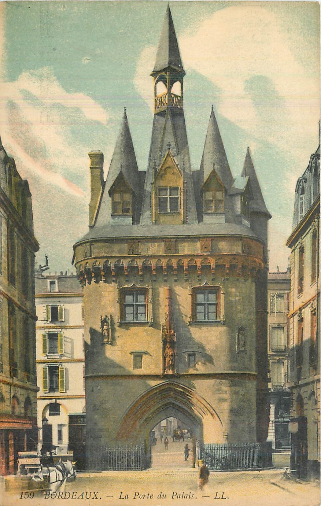 CPA Bordeaux La Porte du Palais 