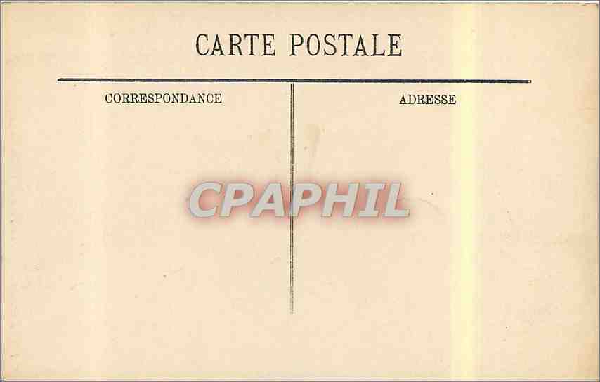 CPA Bordeaux La Porte du Palais  — Rückseite