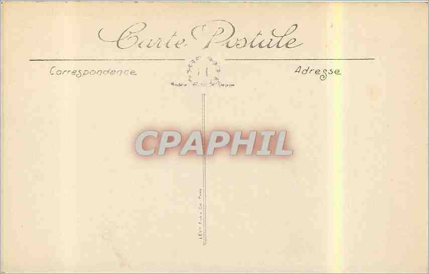 CPA Niort L'Hotel de Ville  — Rückseite