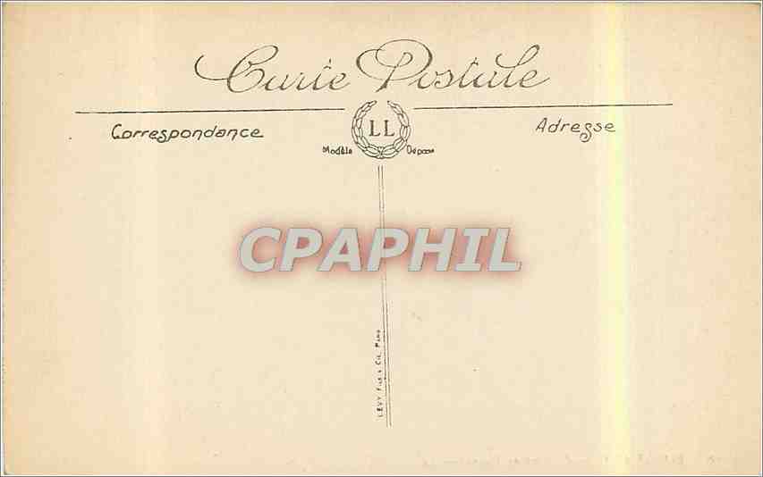 CPA Bordeaux Le Pont de Pierre  — Verso