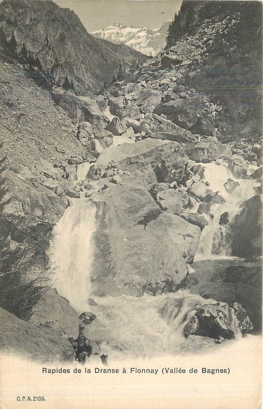 CPA Rapides de la Dranse a Fionnay Vallee de Bagnes 