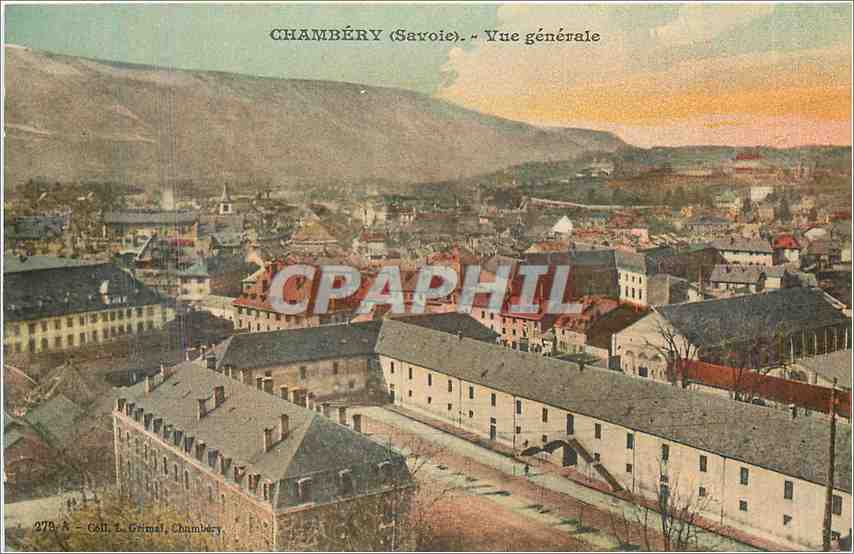 CPA Chambery Savoie Vue generale 
