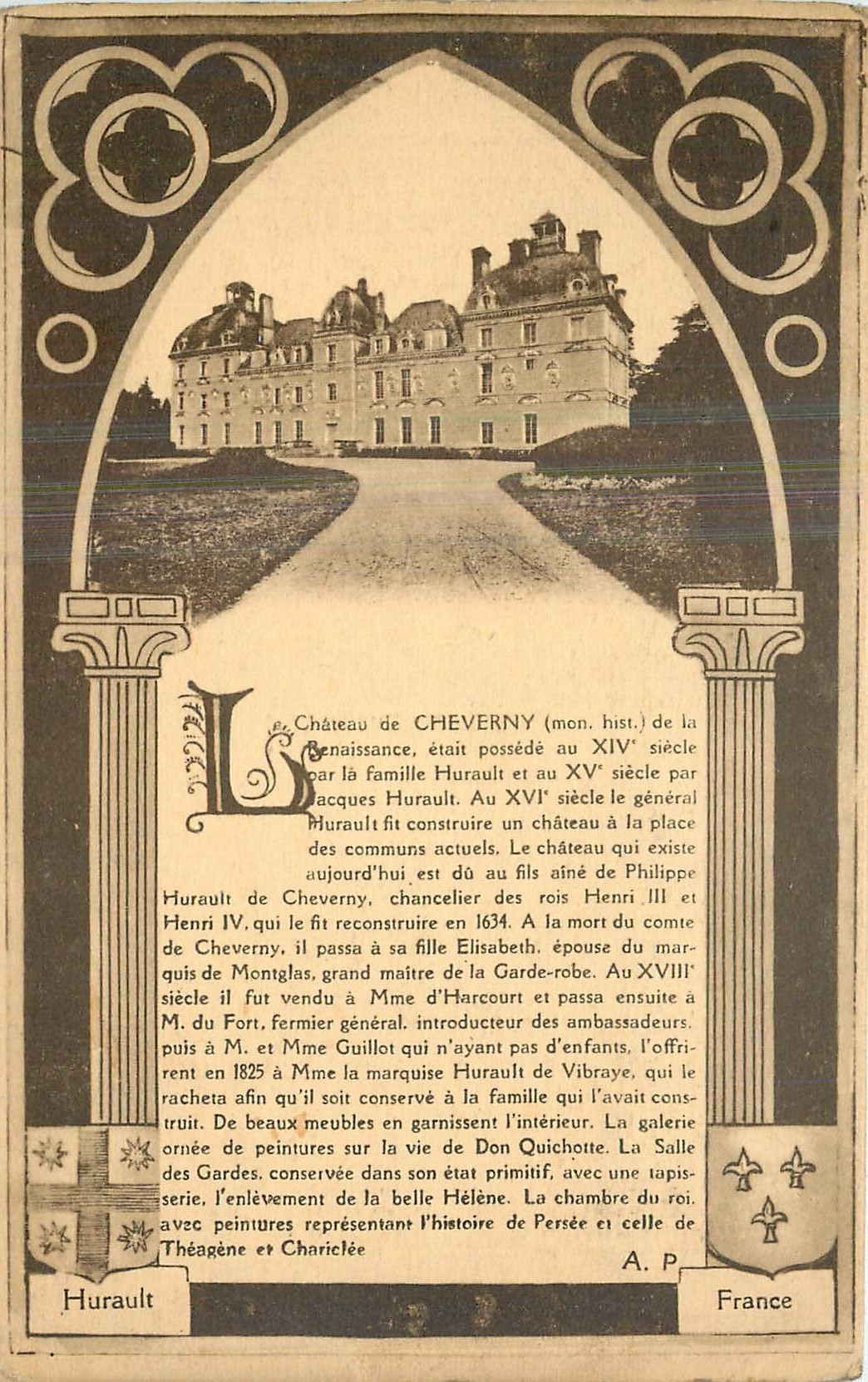 CPA Chateau de Cheverny Herault France 