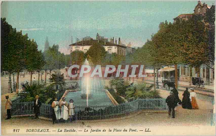 Bordeaux — La Bastide — Le Jardin de la Place du Pont — LL, n°217
