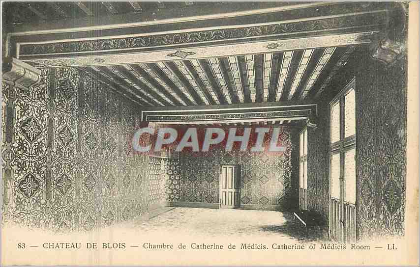 CPA Chateau de Blois Chambre de Medicis Catherine of Medicis Room 