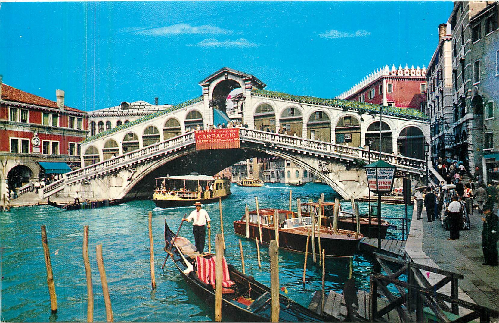 CPM Venezia Le ponte di Rialto 