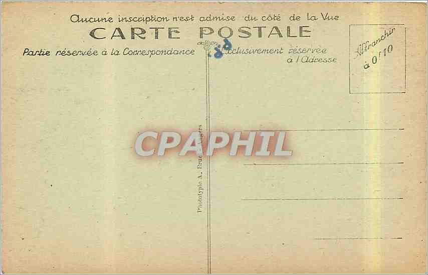 CPA Perros Guirec Entree de l'Eglise de la Clarte  — Verso