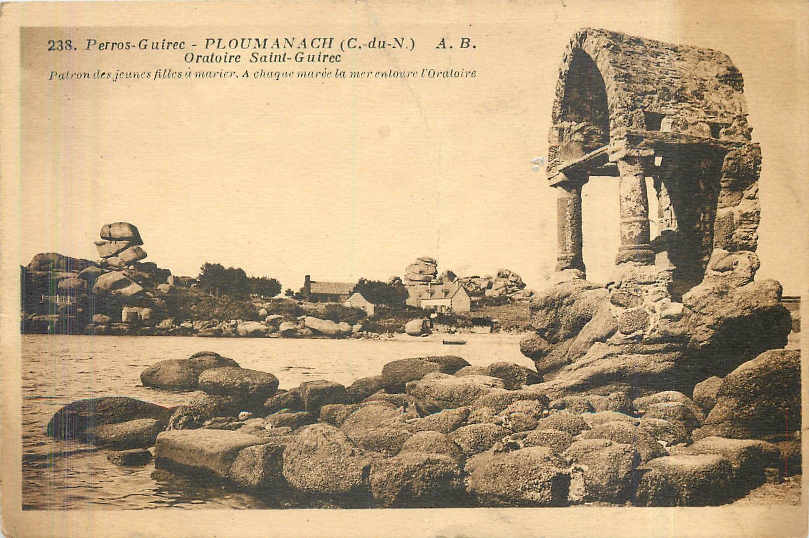 Perros-Guirec - Oratoire Saint-Guirec — A. B. — n°238