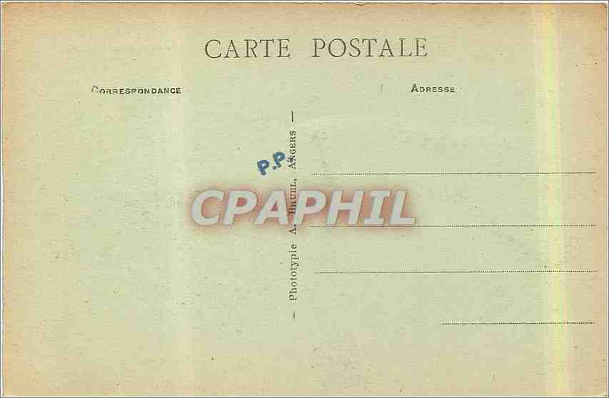 Perros-Guirec (C.-du-N.) — Rochers de la Pointe du Sphynx — A.B. — Verso