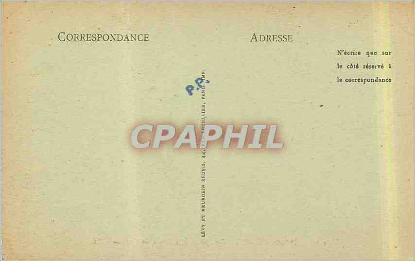 CPA Perros Guirec Du Sphink a la Pointe du Chateau  — Verso
