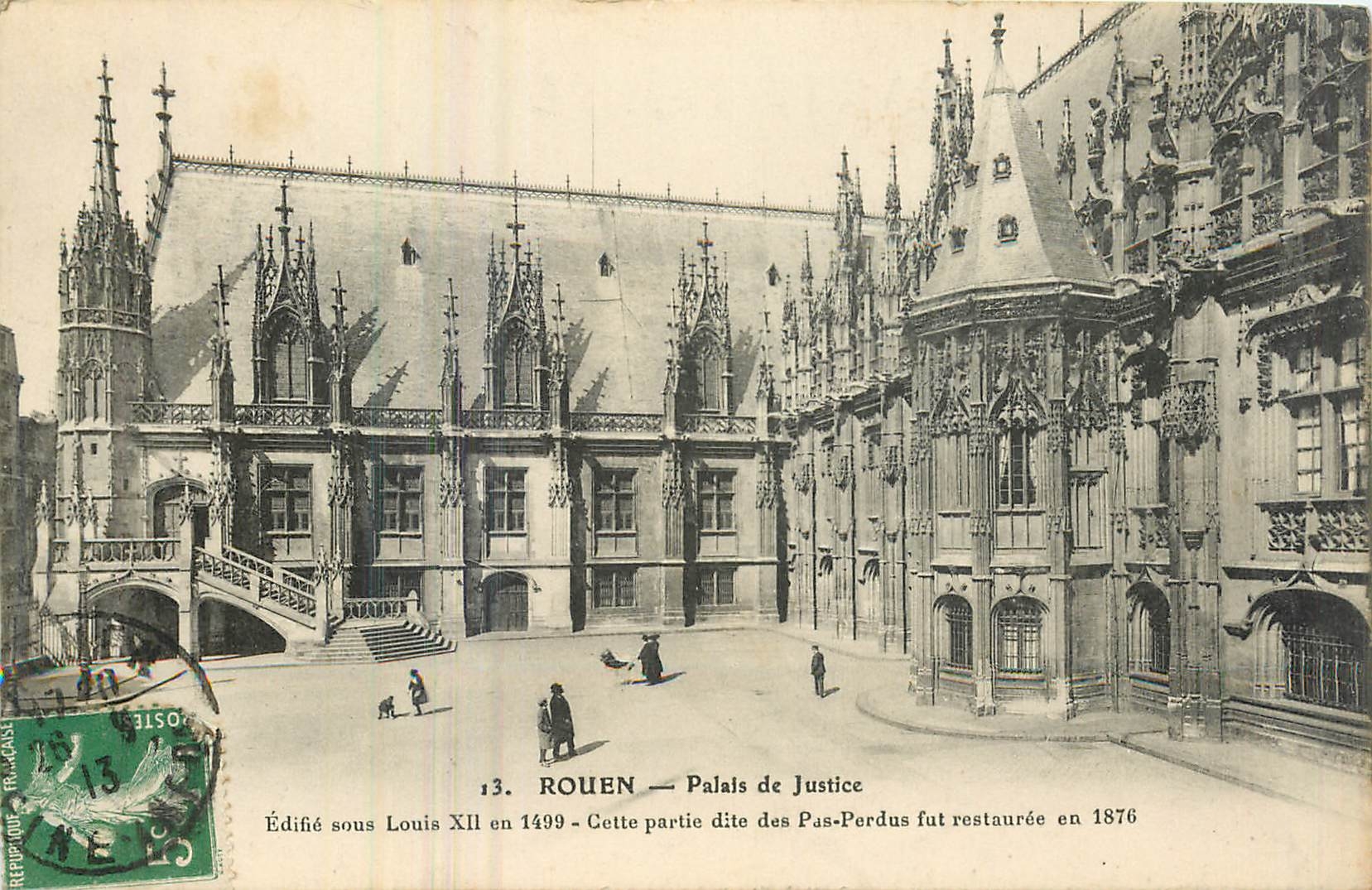 CPA Rouen Palais de Justice 