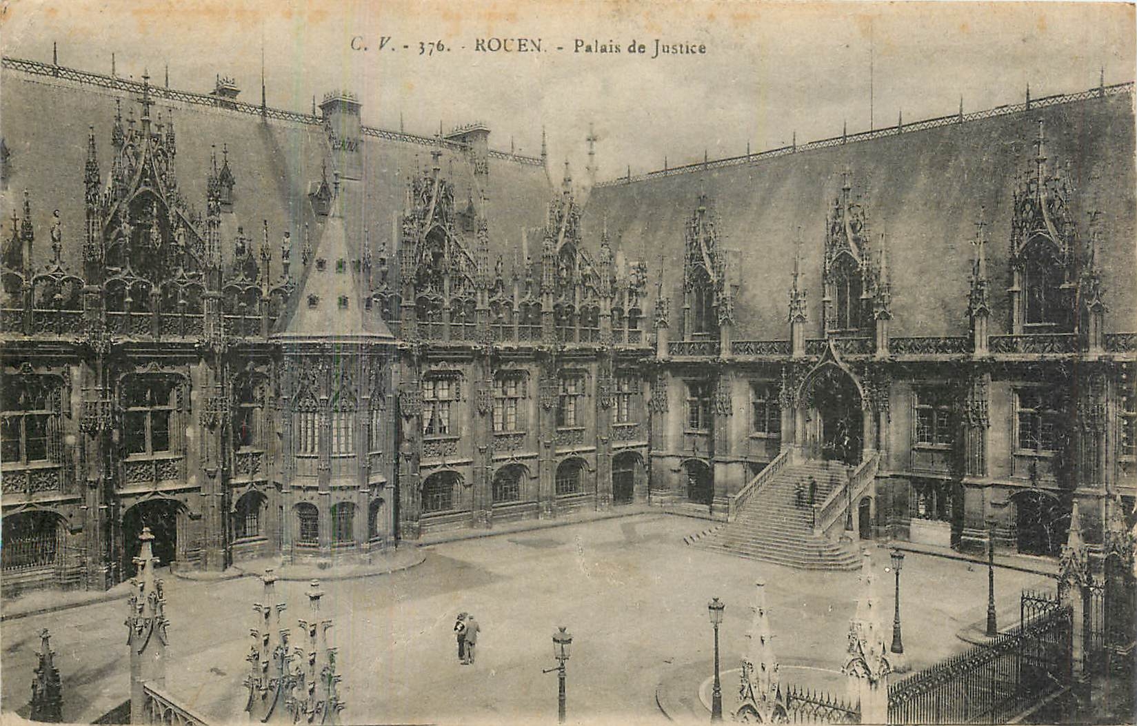 CPA Rouen Palais de Justice 