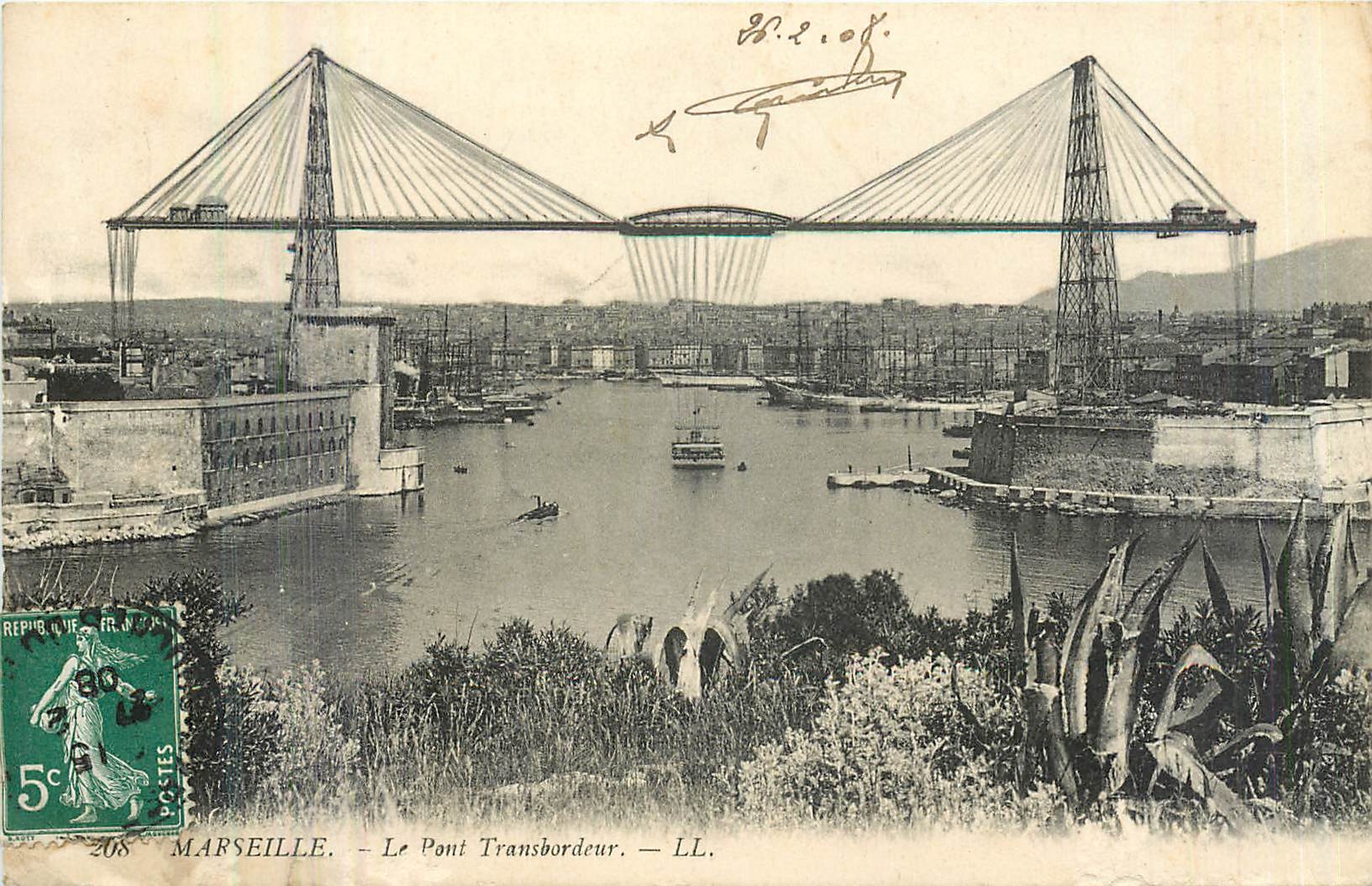 Marseille — Le Pont Transbordeur — LL.