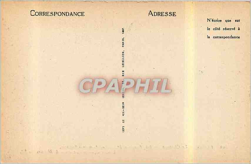 CPA Blois Le Chateau Aile Francois Les Armoires Secretes  — Verso