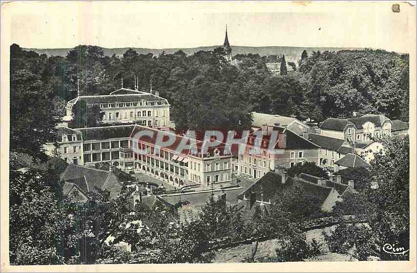 Bourbon-Lancy Thermal — Allgemeiner Blick auf die Thermalanlage — Verleger R. Rim